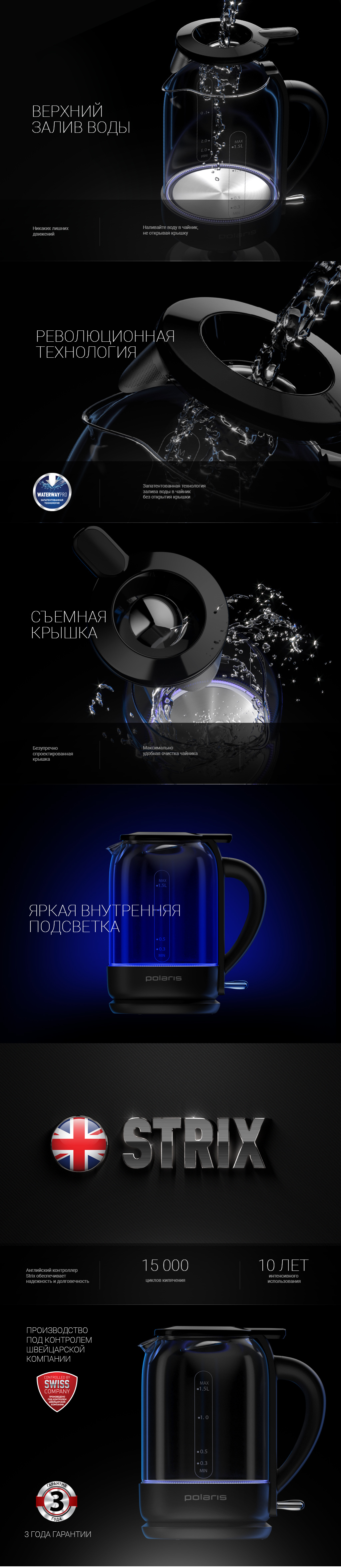 Чайник Polaris PWK 1759CGL - rich_content №0