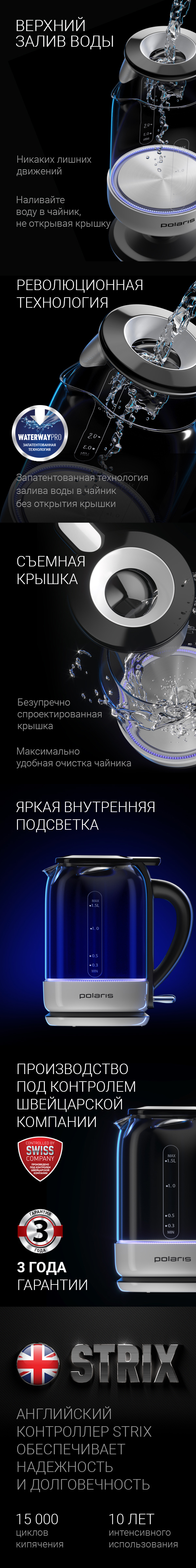 Чайник Polaris PWK 1759CGL - rich_content №0