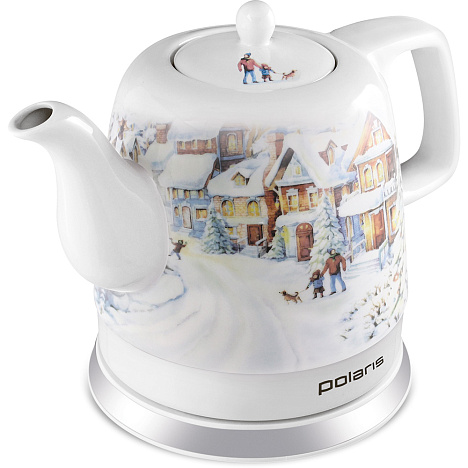 Чайник Polaris PWK 1283CCR Снежная Зима - фото №0