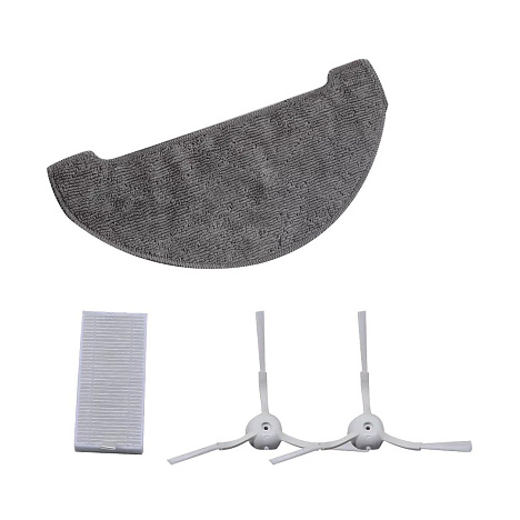 Комплект щеток и фильтров PVCRF 0905 для робота-пылесоса Polaris PVCR 0905 WIFI IQ Home Panorama Aqua/ PVCRDC 0101 WIFI IQ Home Panorama Extra - фото №1