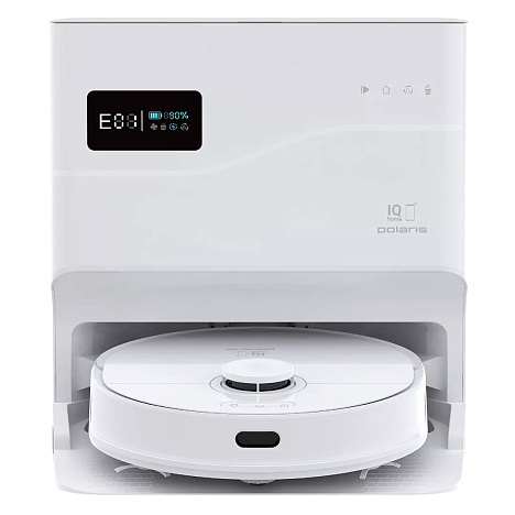 Робот-пылесос со станцией самоочистки Polaris PVCRAC 7050 WI-FI IQ Home - фото №1