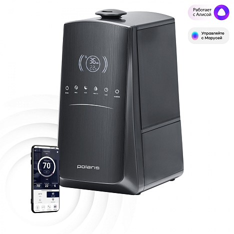 Ультразвуковой увлажнитель воздуха Polaris PUH 9105 IQ Home - фото №1