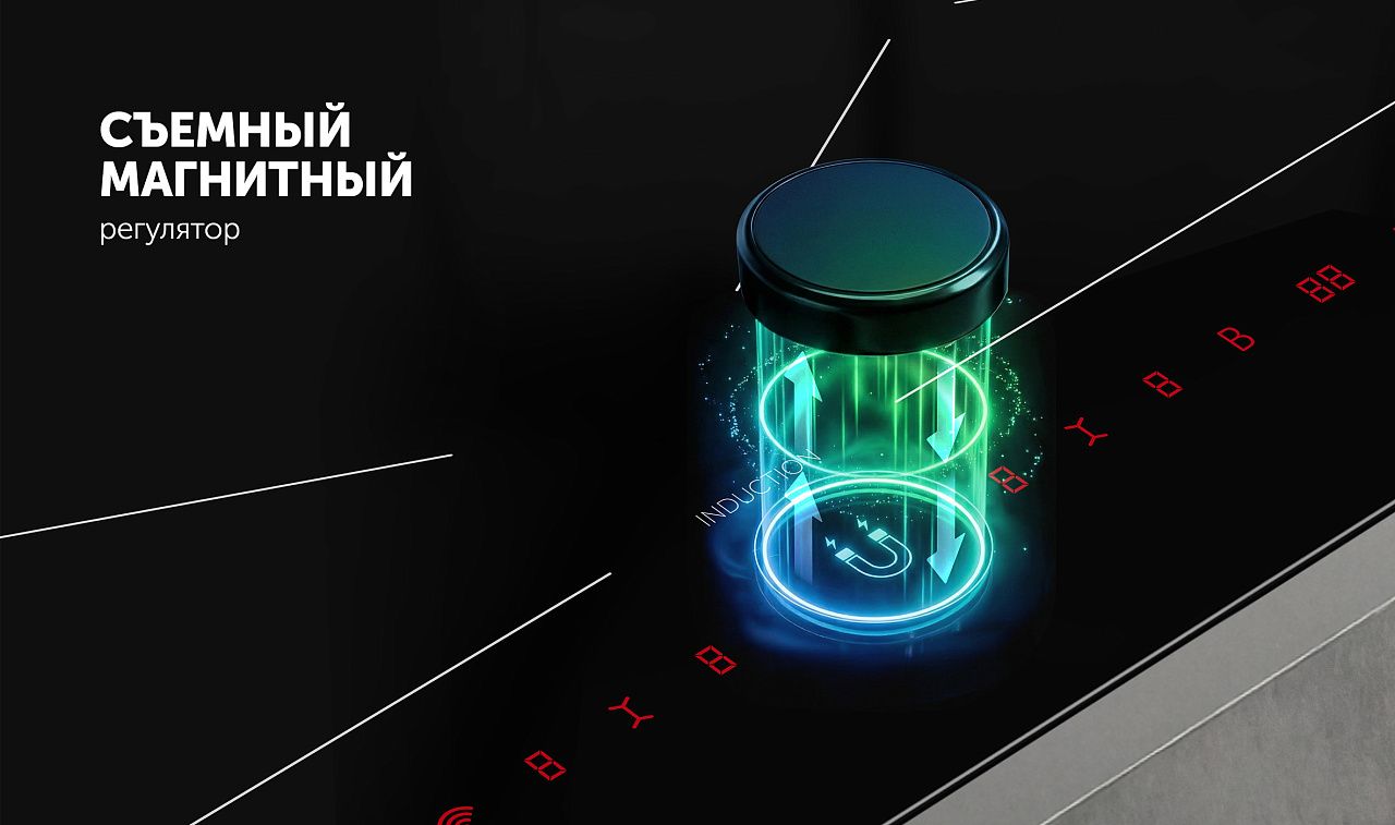 Индукционная варочная панель PBHI6452BB Wi-Fi IQ Home - rich_content №4