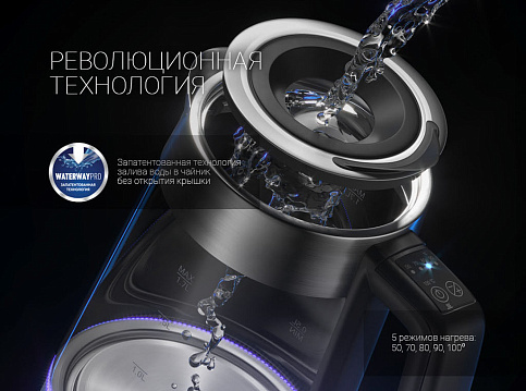 Чайник Polaris PWK 1710CGLD - фото №5