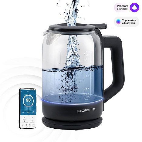 Чайник Polaris PWK 1712CGLD WIFI IQ Home - фото №0