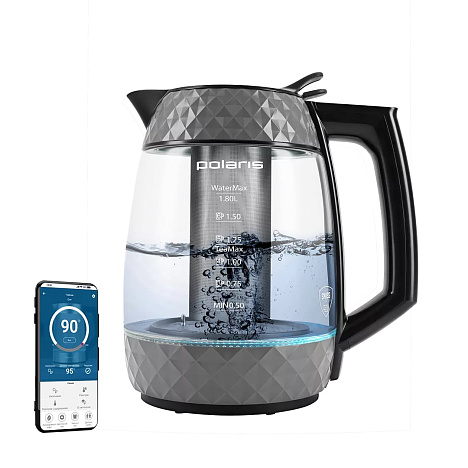 Чайник Polaris PWK 1823CGLD WI-FI IQ Home - фото №13