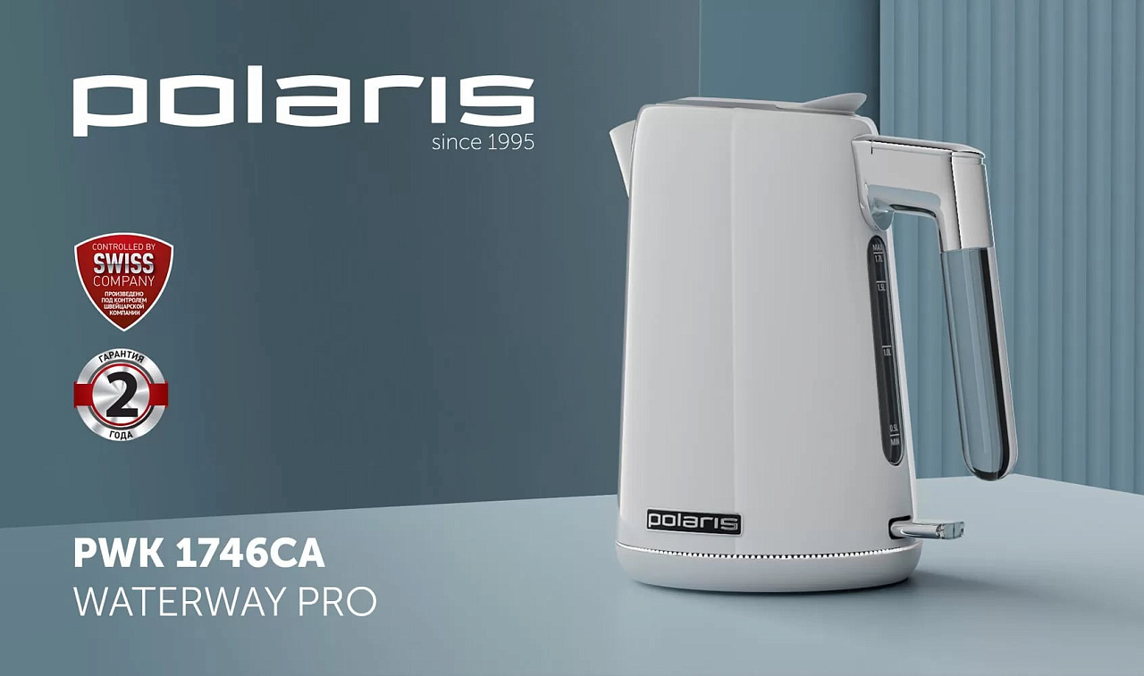 Чайник Polaris PWK 1730CA Water Way Pro - rich_content №0