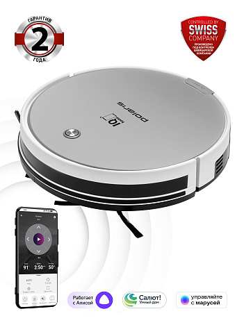 Робот-пылесос Polaris PVCR 0833 WI-FI IQ Home - фото №0