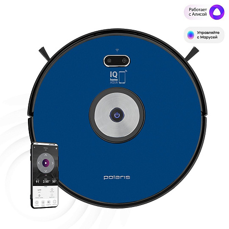 Робот-пылесос Polaris PVCR 3200 IQ Home Aqua - фото №1
