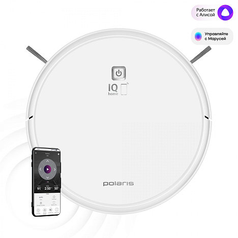Робот-пылесос Polaris PVCR 1050 IQ Home Aqua - фото №1