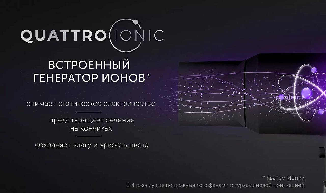 Фен PHD 2044Ti Quattro Ionic - rich_content №1