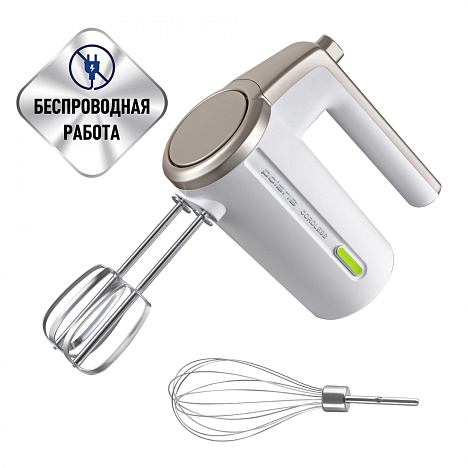 Миксер беспроводной Polaris PHM 2024 CordLess белый - фото №0