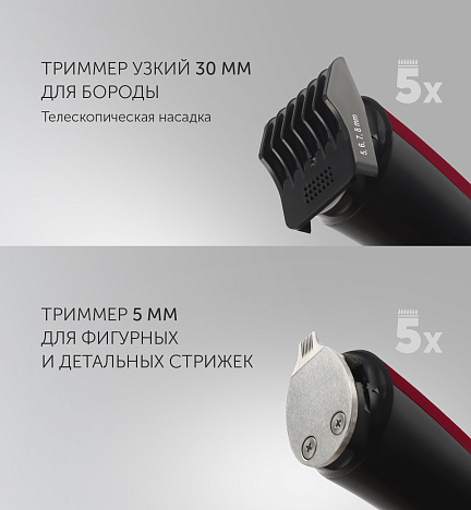 Машинка-триммер для стрижки Polaris PHC 3019RC Retro - фото №10