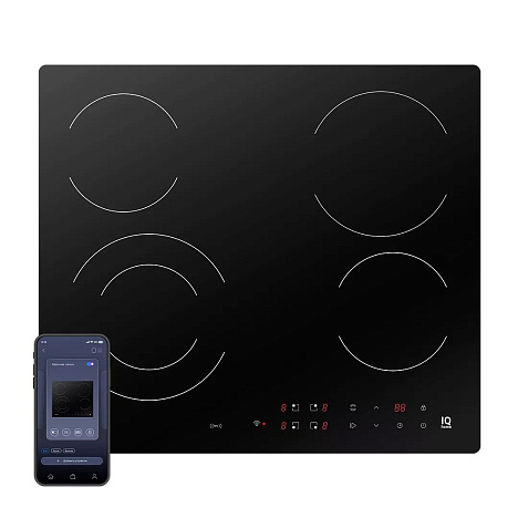 Электрическая варочная панель PBHC6411FB Wi-Fi IQ Home - фото №0