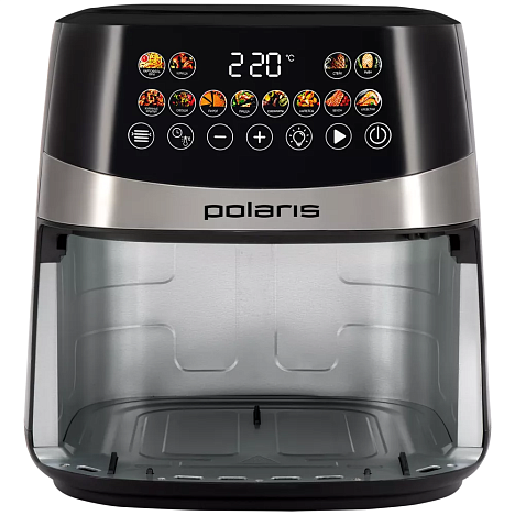 Аэрогриль электрический Polaris PAF 8005W Wi-Fi IQ Home - фото №2
