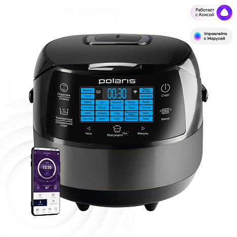 Мультиварка Polaris PMC 5040 WI-FI IQ Home - фото №0