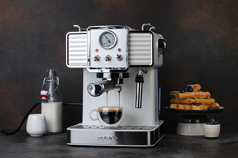 Кофеварка Polaris PCM 1538E Adore Crema - фото №3