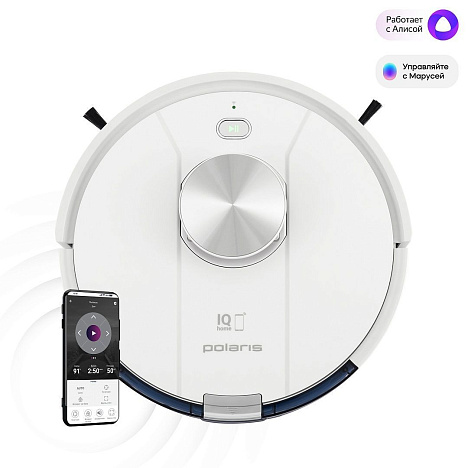 Робот-пылесос Polaris PVCR 3900 IQ Home Panorama Aqua - фото №1