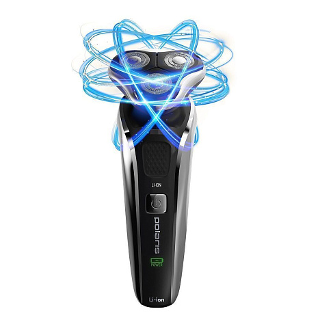 Электрическая бритва Polaris PMR 0307RC PRO 5 BLADES+ - фото №2