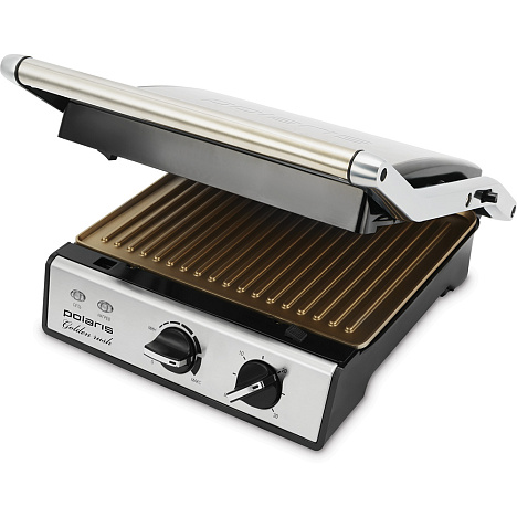 Гриль-пресс Polaris PGP 0602 Golden Rush - фото №1