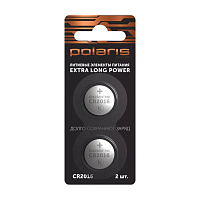 Батарейки литиевые Polaris PB CR2016 (2шт) Premium