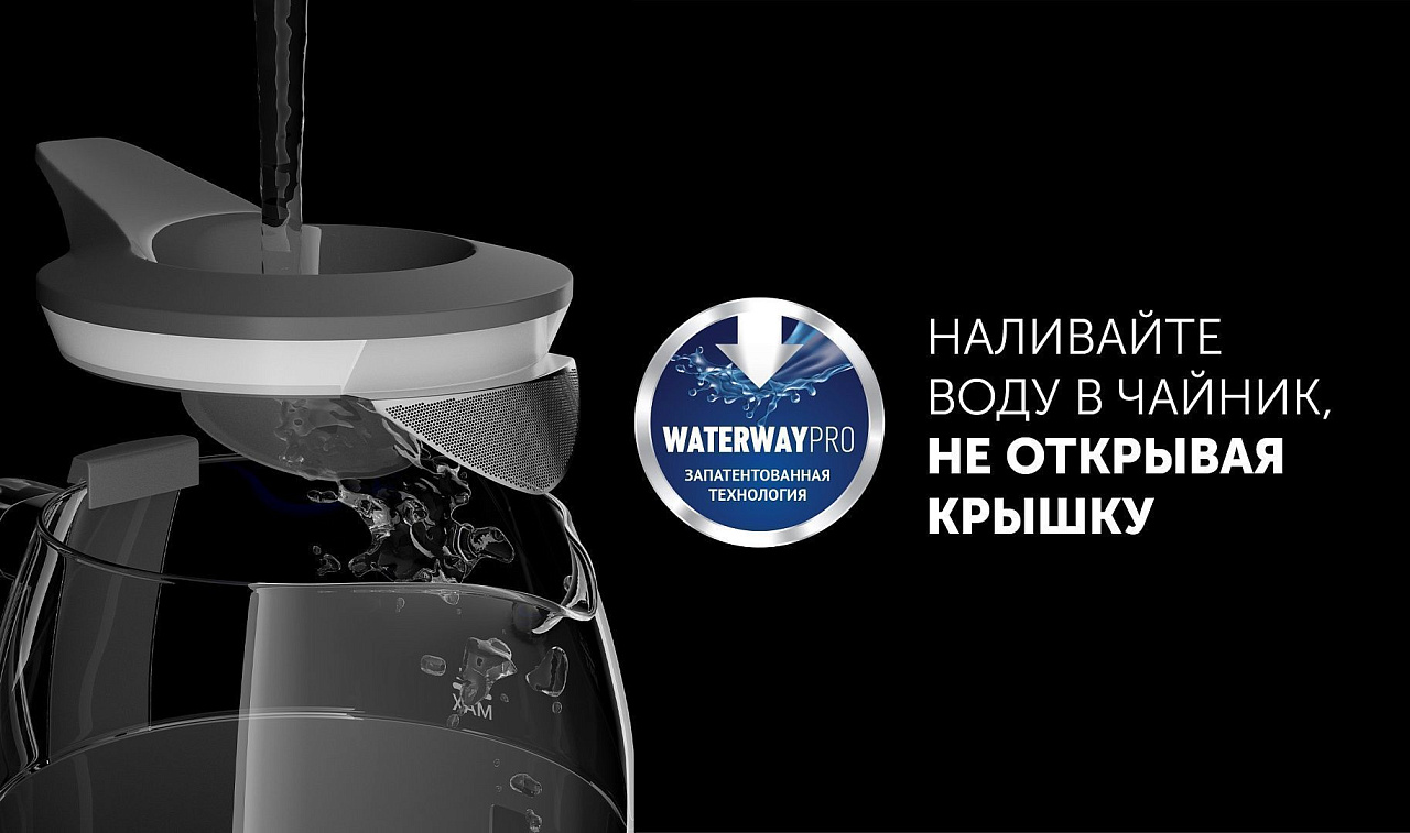 Чайник Polaris PWK 1563CGL Water Way Pro - rich_content №1