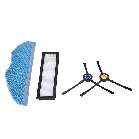 Комплект щеток и фильтров Polaris PVCRF 4500 для робота-пылесоса Polaris PVCR 4500 Wi-Fi IQ Home - фото №0
