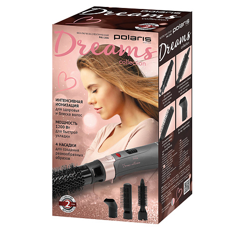 Фен-расческа Polaris PHS 1204i Dreams Collection - фото №7