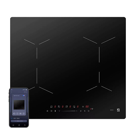 Индукционная варочная панель PBHI6430FB Wi-Fi IQ Home - фото №0