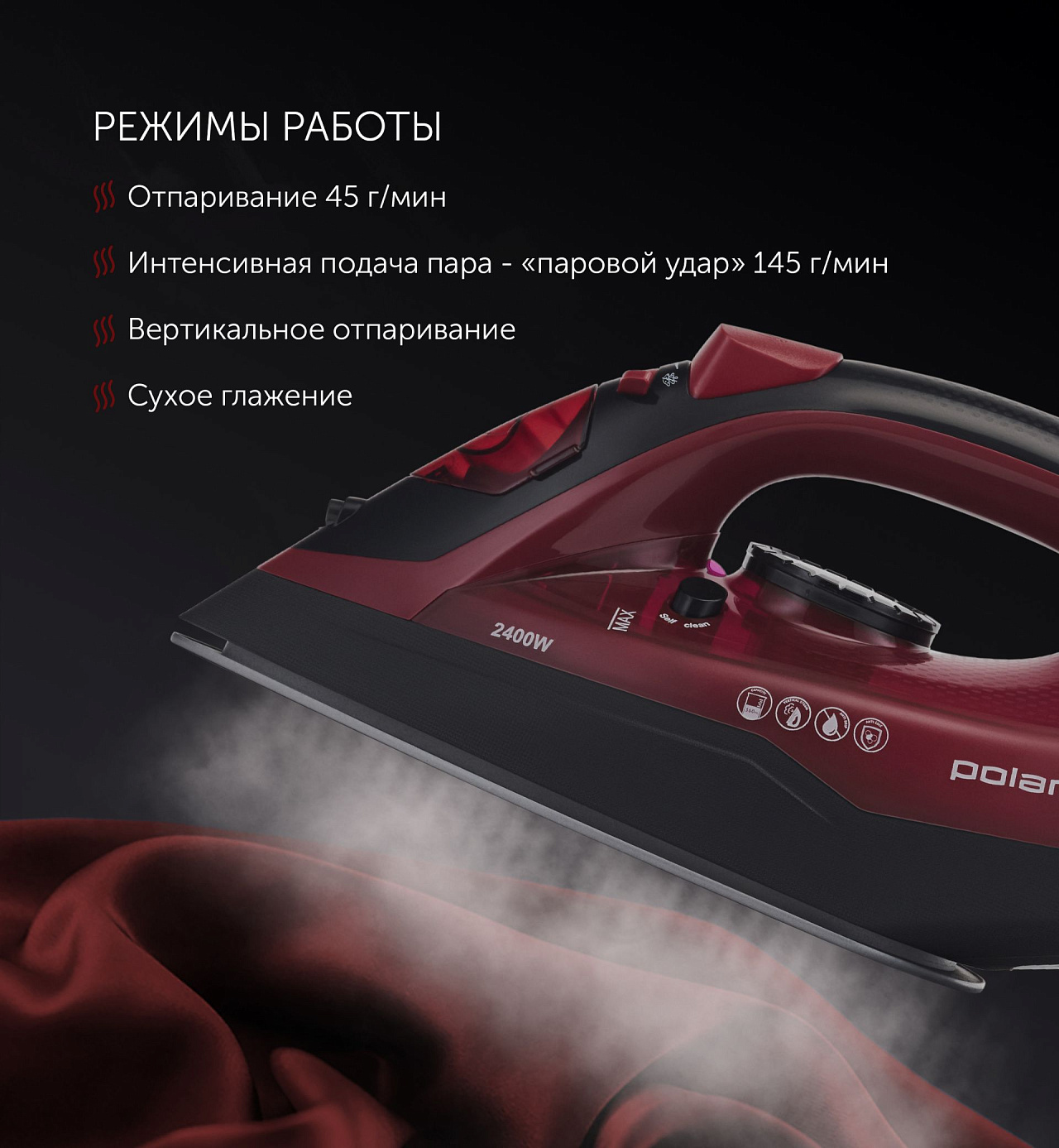 Утюг Polaris PIR 2478K - rich_content №1