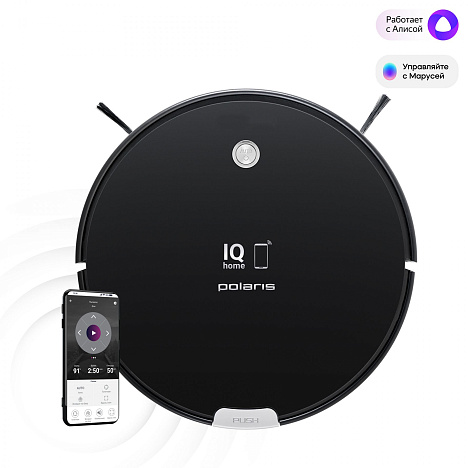 Робот-пылесос Polaris PVCR 3100 IQ Home Aqua - фото №0