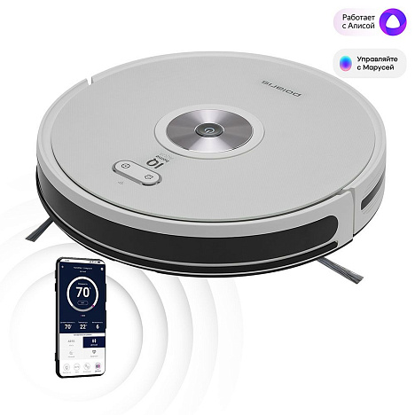 Робот-пылесос Polaris PVCR 3200 IQ Home Aqua - фото №1