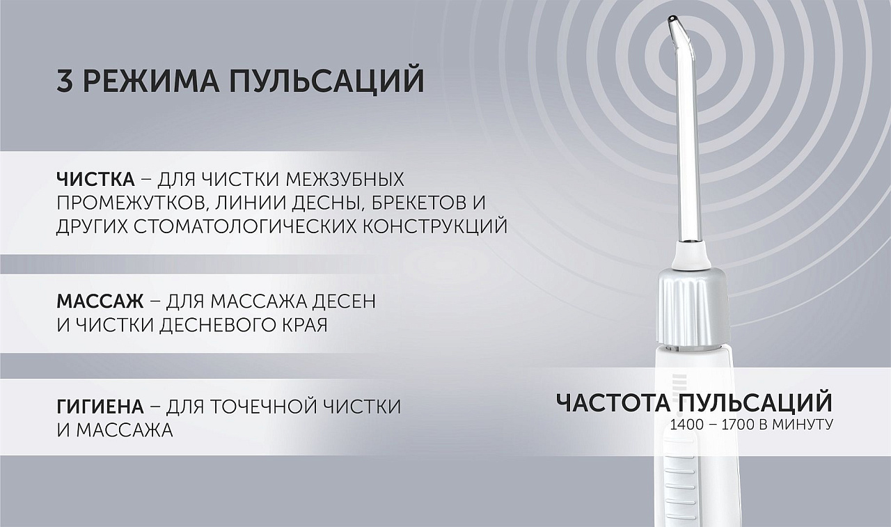 Ирригатор Polaris PWF 2001 W - rich_content №3