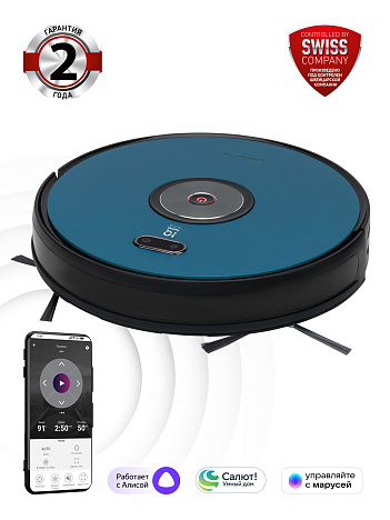 Робот-пылесос Polaris PVCR 3200 IQ Home Aqua - фото №0