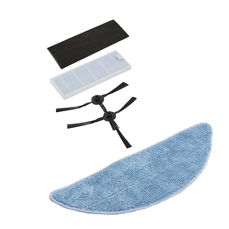 Комплект щеток и фильтров PVCRF3300 для роботов-пылесосов Polaris PVCR 3300 IQ Home Aqua - фото №0