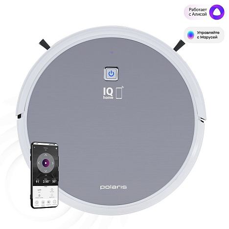 Робот-пылесос Polaris PVCR 4105 WI-FI IQ Home Aqua - фото №1