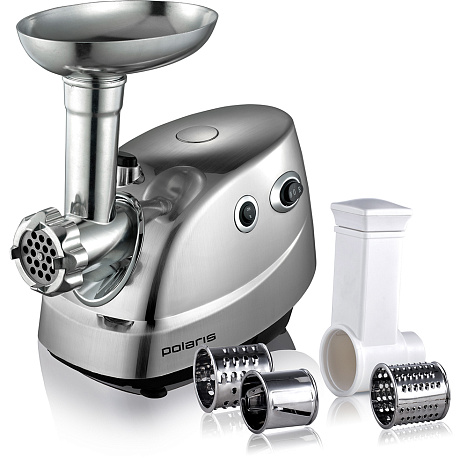 Мясорубка Polaris PMG 1806 CHROME - фото №0