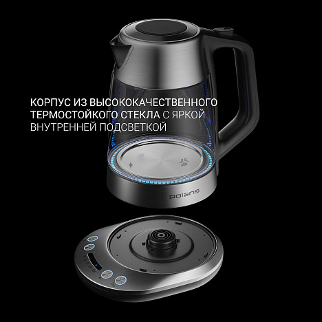 Чайник PWK 1775CGLD WIFI IQ Home - фото №7