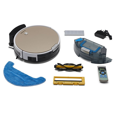 Робот-пылесос Polaris PVCR 0726W (золотой) - фото №17